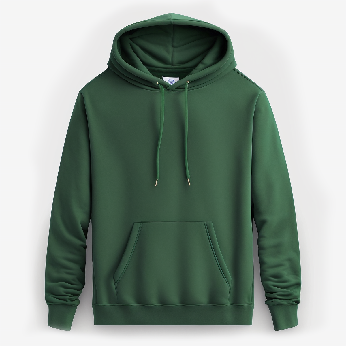 Soft Cotton Hoodie - Green